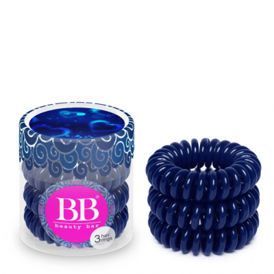 Beauty Bar резинка для волос с цвете "Темно-синий"